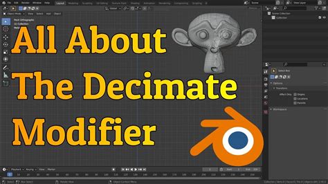 decimate blender|Blender Tutorial